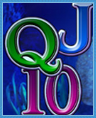 Символы Q, J, 10