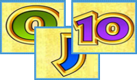 дама, валет, 10